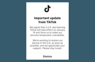 TikTok goes offline within the US hours earlier than ban