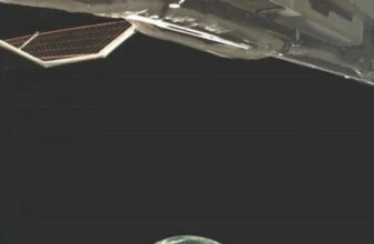 The secretive X-37B area aircraft snapped this image of Earth from orbit