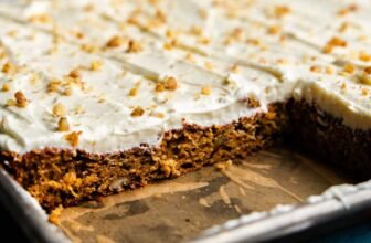 Carrot Cake Sheet Cake – The Keep At Dwelling Chef