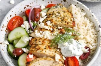 Greek Rooster Bowls – Spend With Pennies