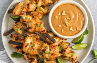 Rooster Satay – Spend With Pennies