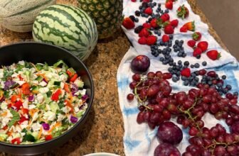 Meal prep for youths and lowering packaged snacks
