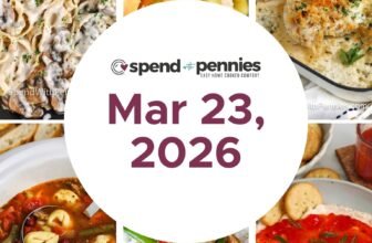 Weekly Meal Plan Mar 23, 2026